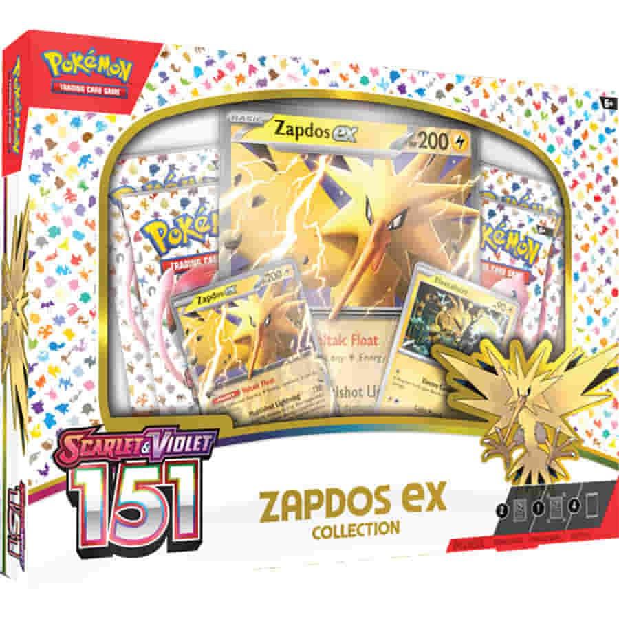 Pokemon TCG: Scarlet and Violet 151 Zapdos ex Collection Box