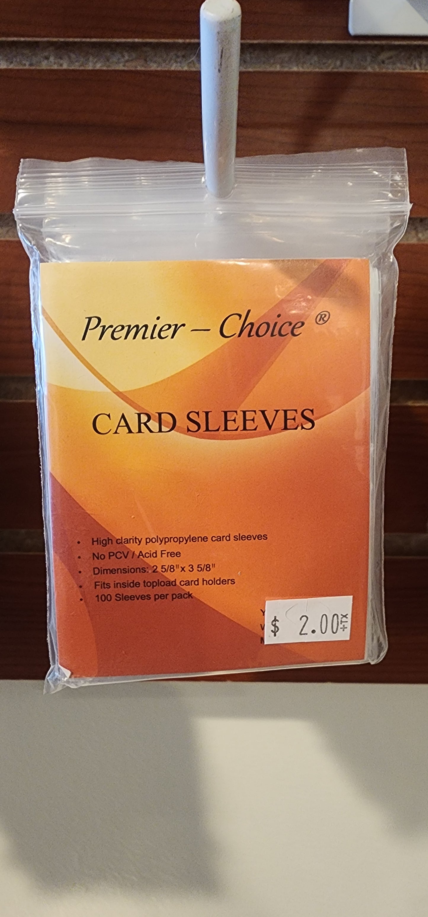 TCG Supplies: Premier Choice Card Sleeves Standard Size
