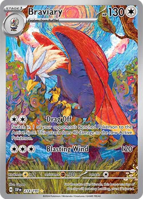 Braviary 214/191 Surging Sparks