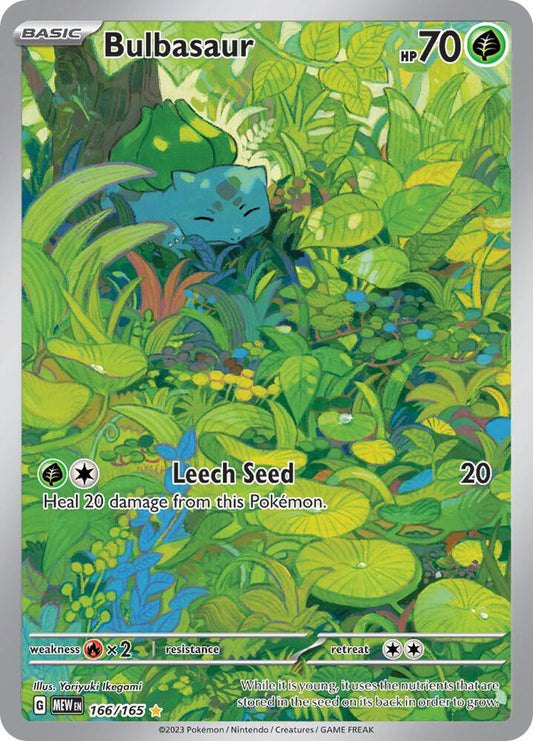 Bulbasaur 166/165 Scarlet and Violet 151