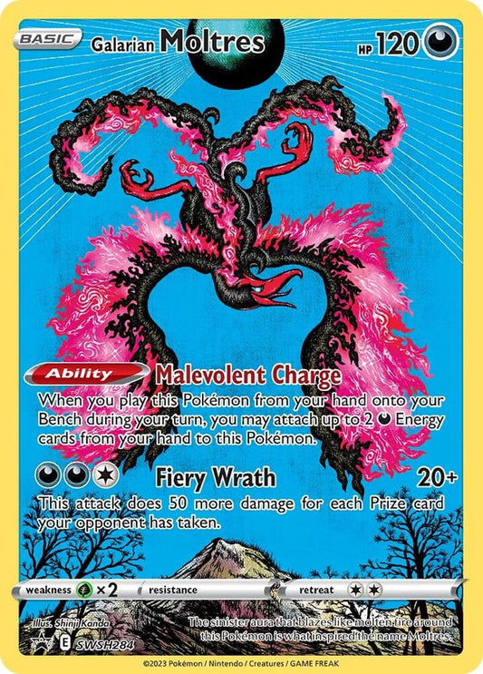 Galarian Moltres SWSH284 Promo