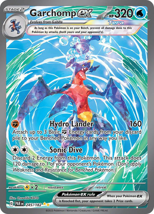 Garchomp ex 245/182 Paradox Rift