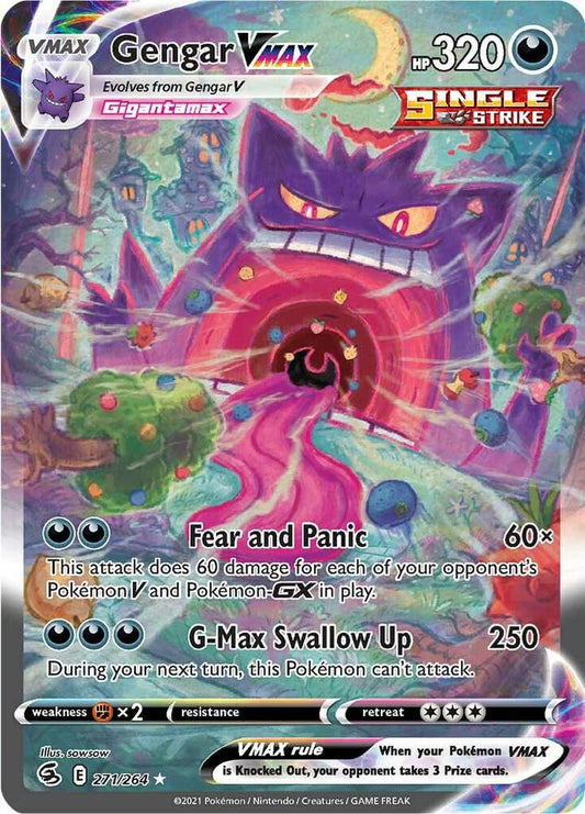 Gengar VMAX 271/264 (Alternate Art) Fusion Strike