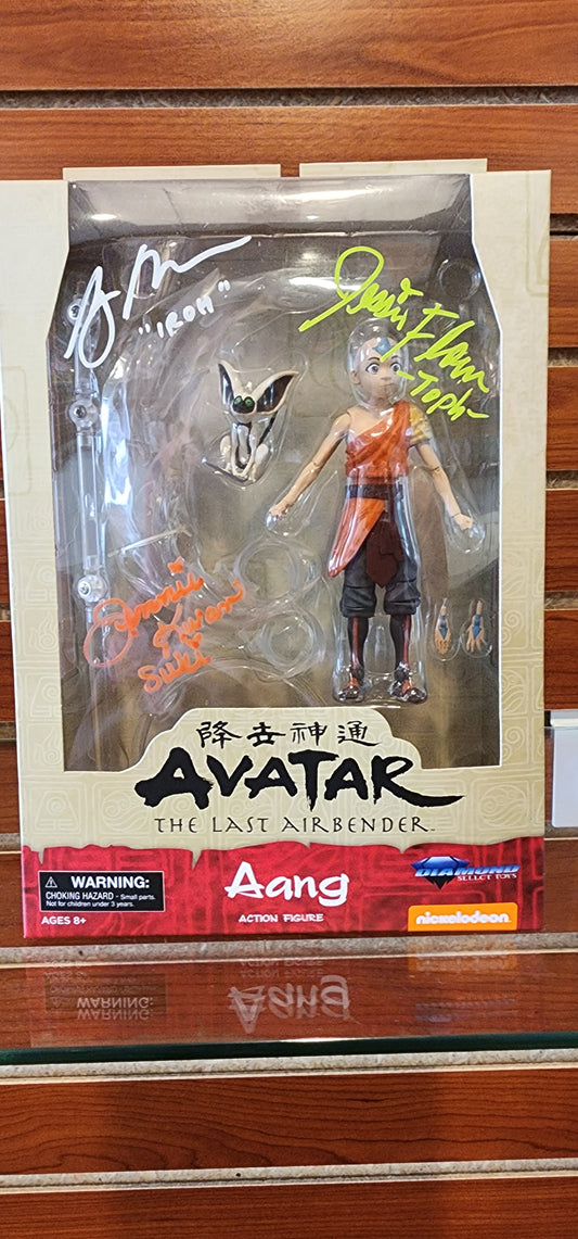 Avatar the Last Airbender: Aang Figure ***Signed***